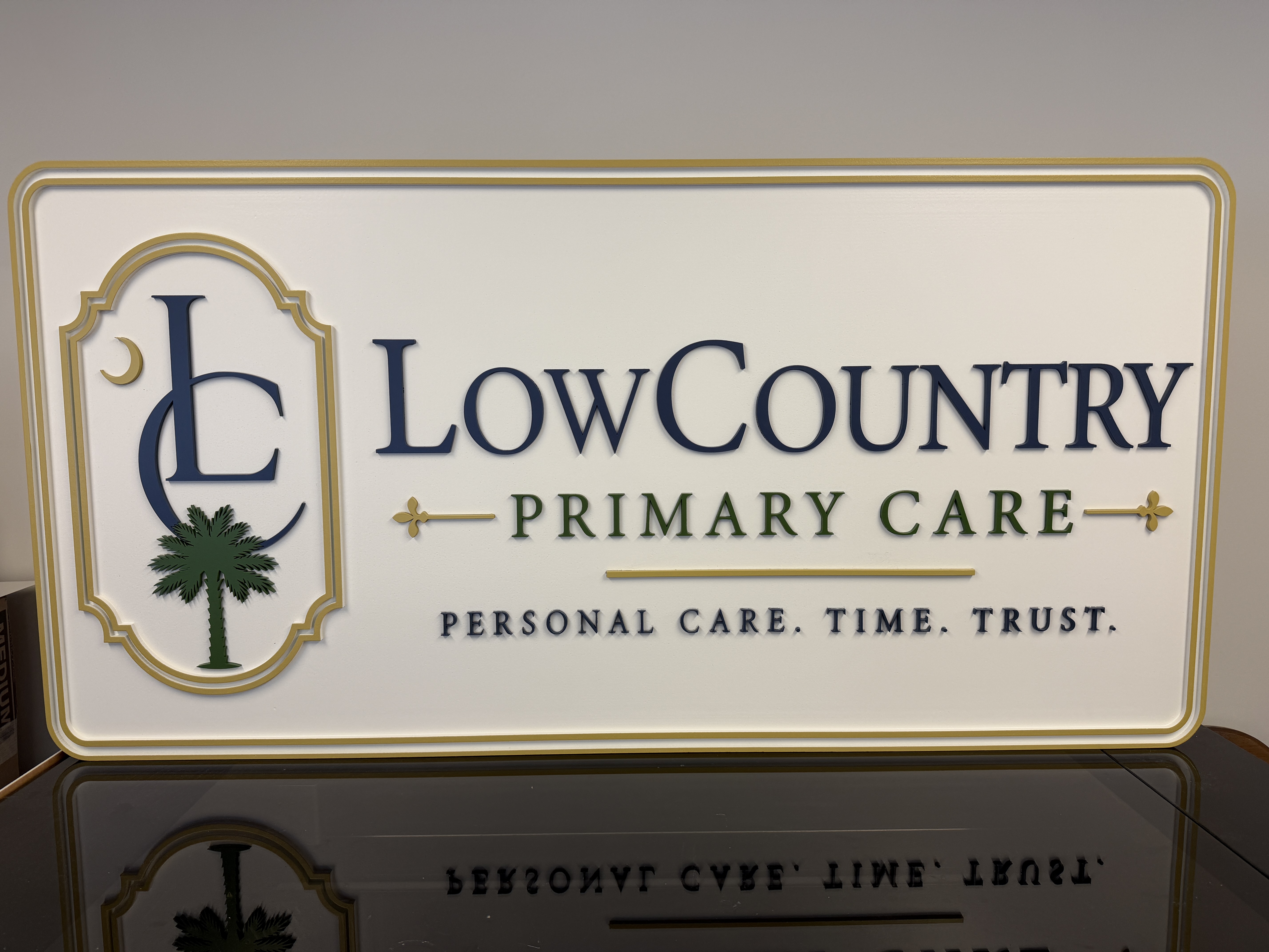 Lowcountry Primary Care Dimensional HDU Sign