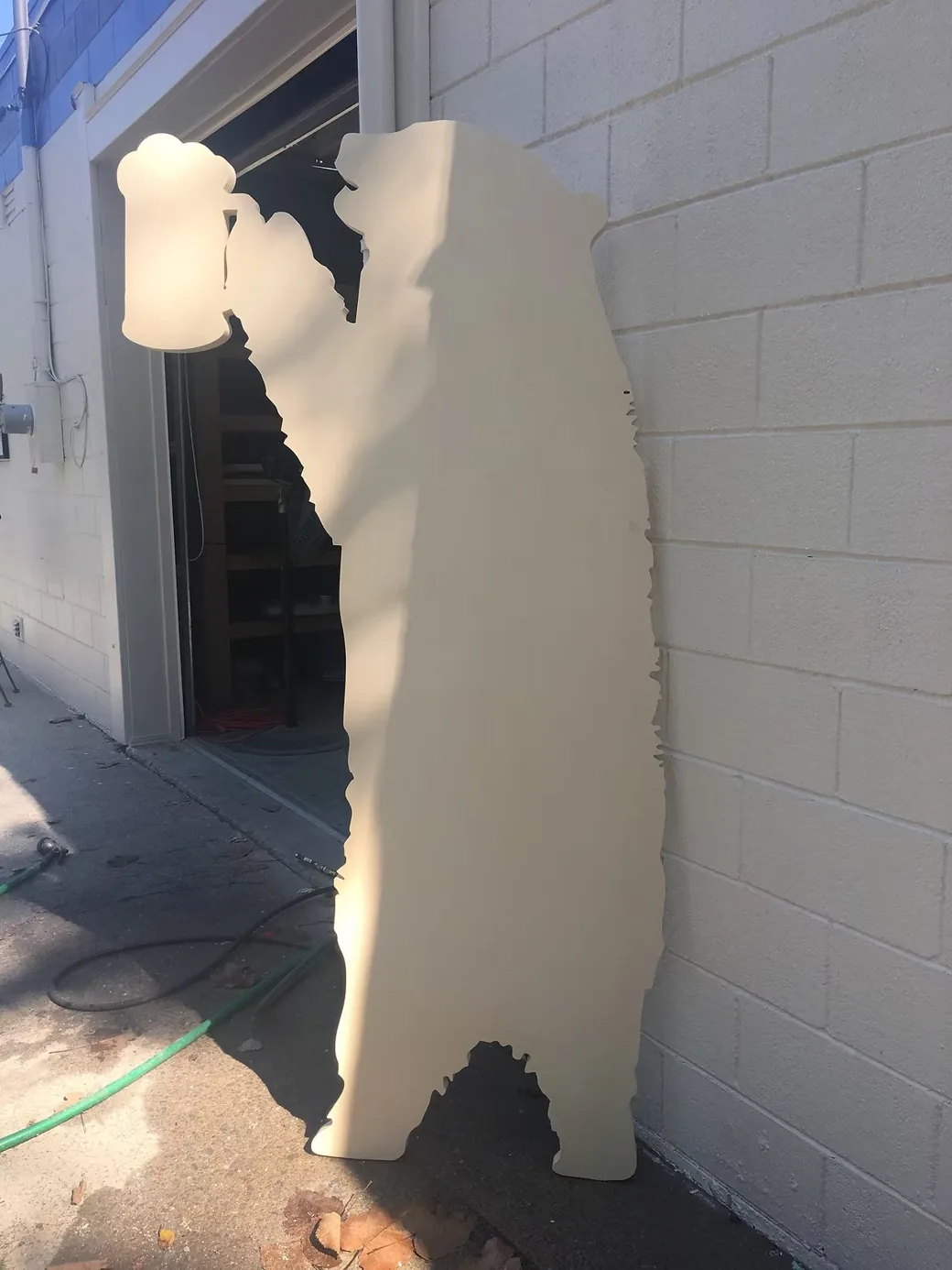 Custom Routed State Silhouette Sign Component