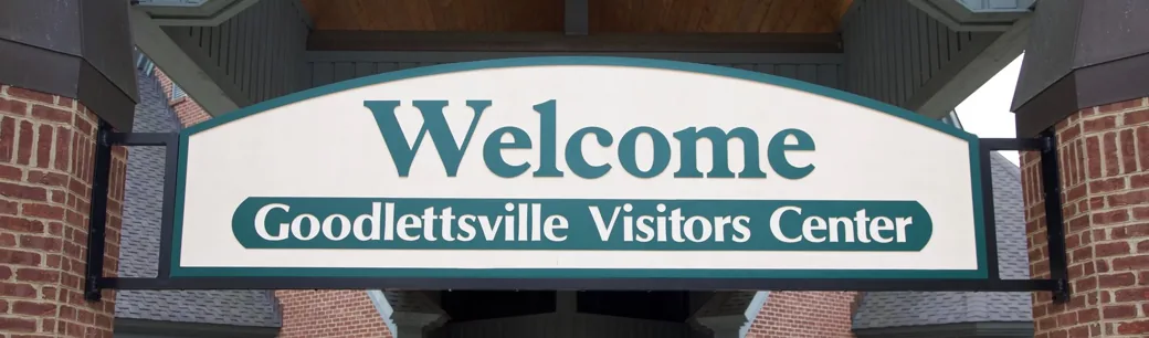 Goodlettsville Visitors Center Dimensional Welcome Sign