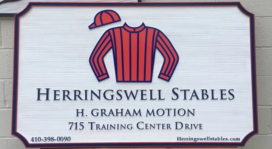 Herringswell Stables Custom Farm Sign