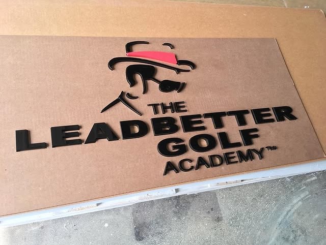 Leaderbetter Golf Academy Logo Sign